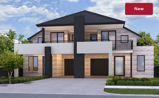 Modern Duplex Home Designs Duplex Builders Sydney Kurmond Homes 