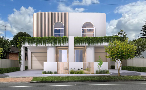 Arcadian 44 Duplex Floor Plan
